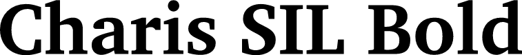 Preview image for Charis SIL Bold