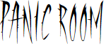 Panic Room font