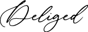 Deliged font