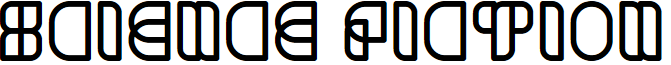 SCIENCE FICTION font