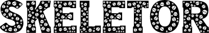 Skeletor font