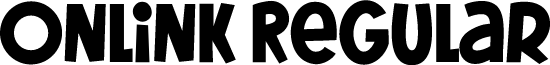 Onlink Regular font
