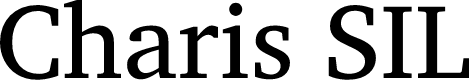 Preview image for Charis SIL