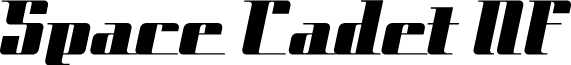 Space Cadet NF font