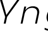 Yingyai DEMO ExtraLight Italic font
