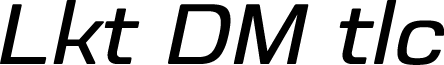 Luktao DEMO Italic