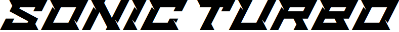 Sonic Turbo font