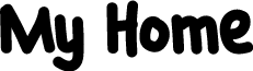My Home Free Trial Regular font