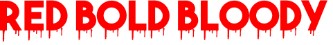 RedBoldBloody Bold font