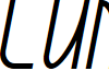 Lumierepolis Italic font