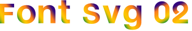 Font Svg 02 font
