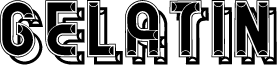 Gelatin Regular font