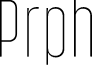 Pariphoom DEMO Thin font