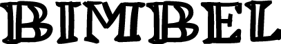 Bimbel font