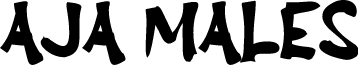 Aja Males font