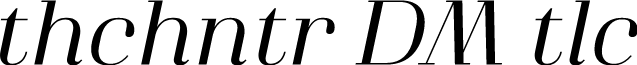 Athachantr DEMO Italic
