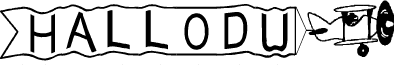 Hallo du! font