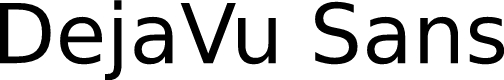 Preview image for DejaVu Sans