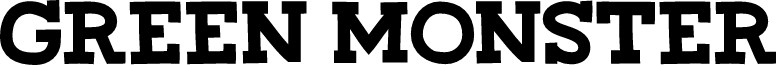 CF Green Monster Regular font