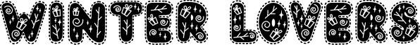 Winter Lovers font