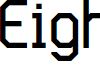 Eightgon font