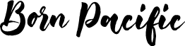 Born Pacific font