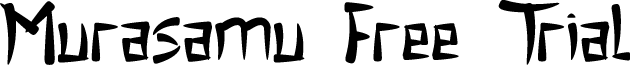 Murasamu Free Trial font