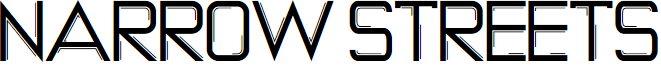 NARROW STREETS font