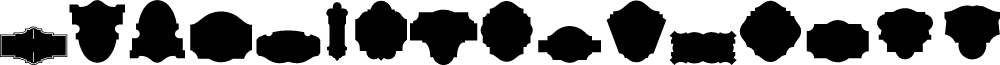 Black Panels Free Regular font
