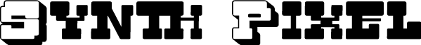 Synth Pixel font
