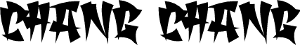 ChangChang font