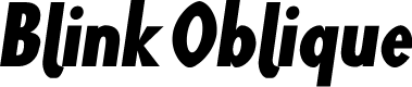 Preview image for Blink Oblique