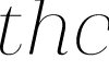 Athachantr DEMO ExtraLight Italic font