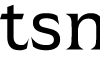 Atsanee DEMO Regular font