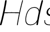 Hadsai DEMO ExtraLight Italic font