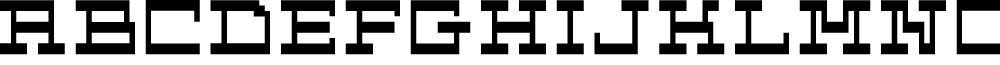 Cask12bit font