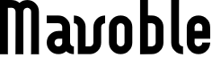 Mavoble font