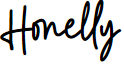 Honelly font