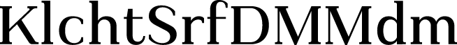 Kulachat Serif DEMO Medium