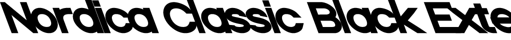 Preview image for Nordica Classic Black Extended Opposite Oblique