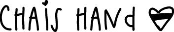 ChaisHand font