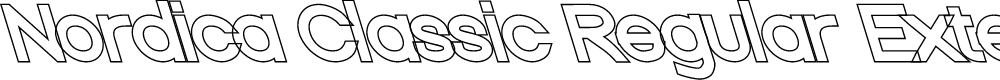 Preview image for Nordica Classic Regular Extended Opposite Oblique Outline