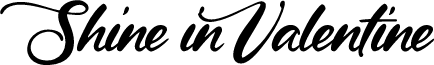 Shine in Valentine font