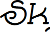 Skybird-BoldItalic font