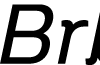 Boriboon DEMO Italic font