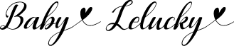 Baby Lelucky font