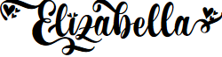 Elizabella font
