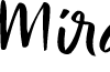 Miraikato Script PERSONAL USE Thin font