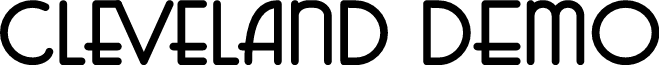 Cleveland DEMO font