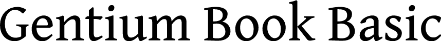 Preview image for Gentium Book Basic